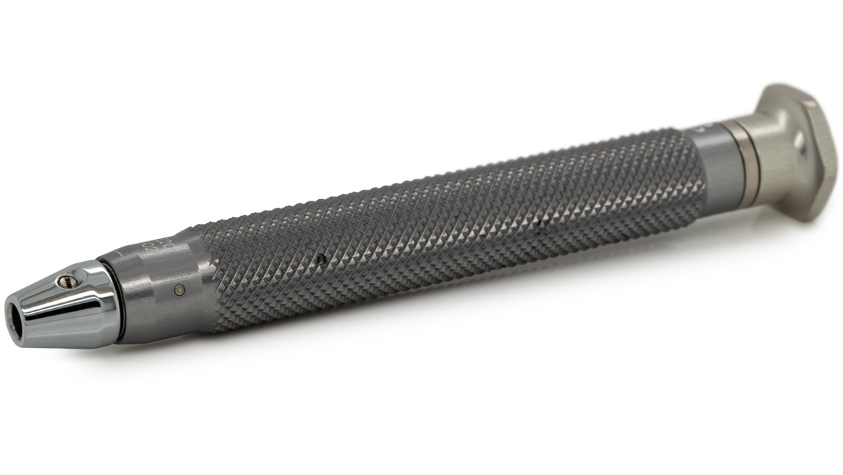 Petitpierre screwdriver TSE-50, torque 20 - 80 mNm, for reducing sleeves