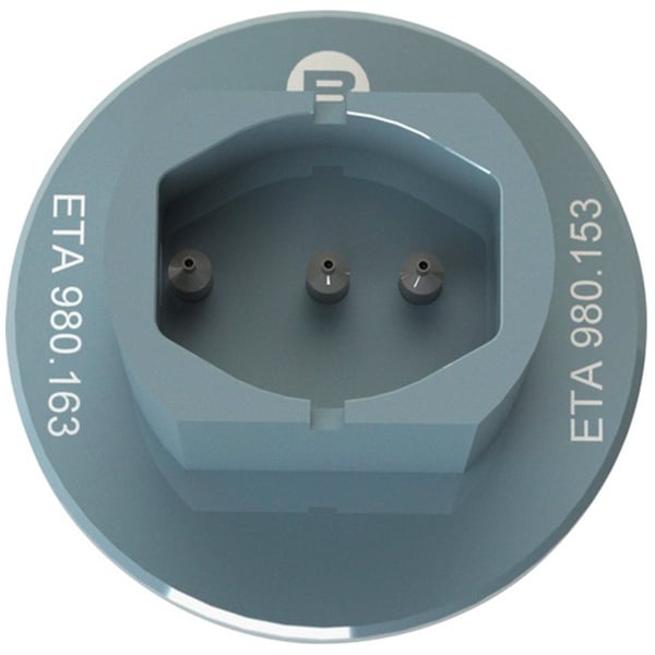 Bergeon 7100-ETA-901, Werkhalter, Eloxiertes Aluminium, 5 1/2 x 6 3/4'''