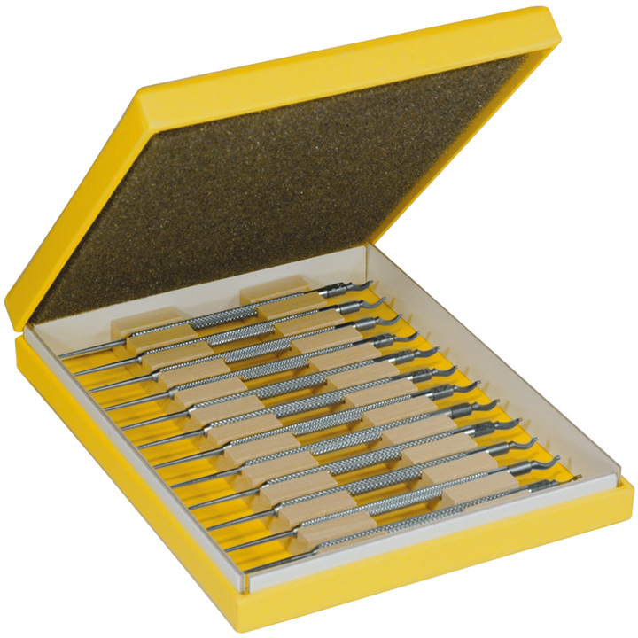 Bergeon Satz von 12 Richtwerkzeugen N° 4055