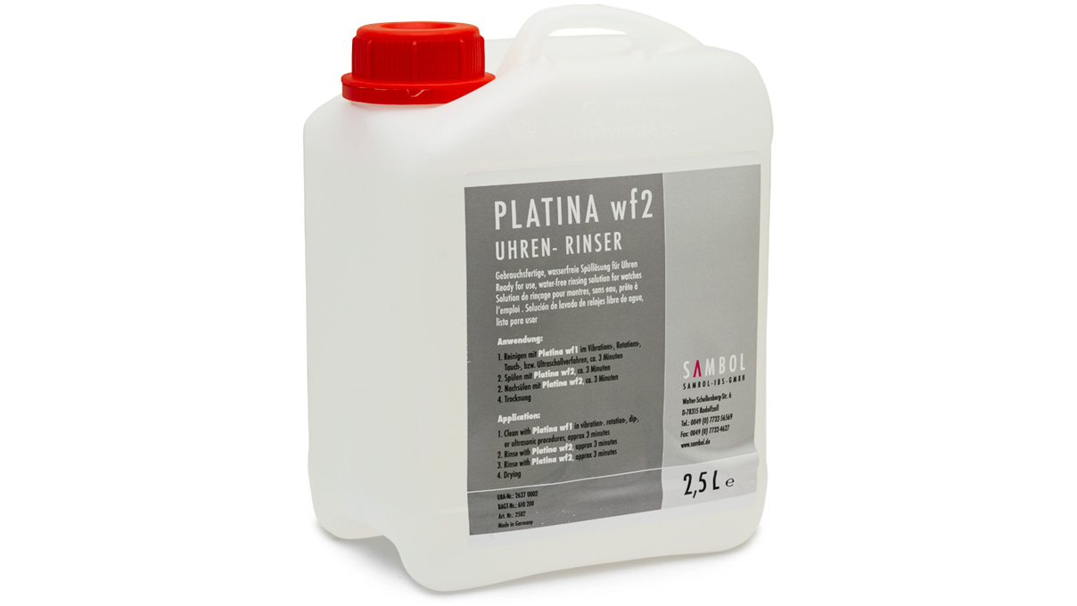 Sambol Platina wf2 watch rinsing fluid, 2,5 l