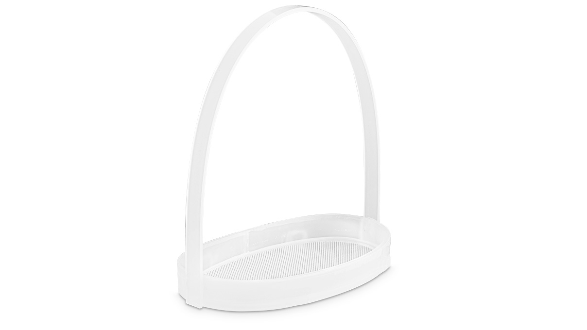 Kunststoffkorb, oval, für Elmasonic, Größe 30