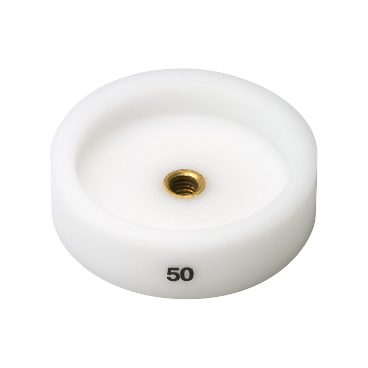 Delrin-Druckstücke rund Gr. 50