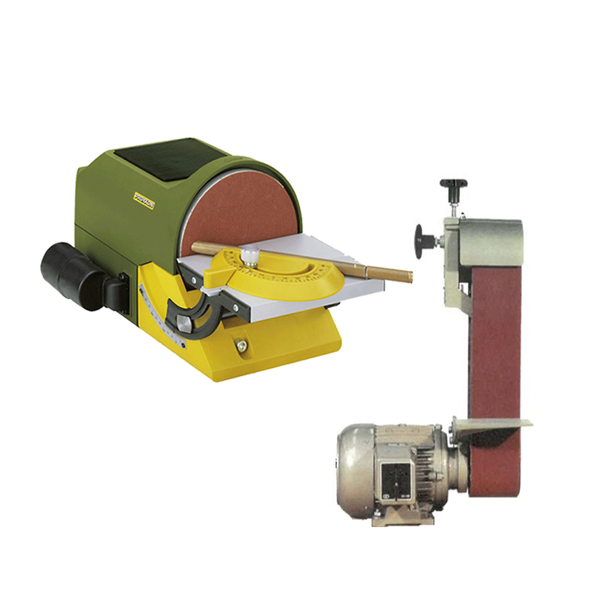 Belt & disc grinding machines