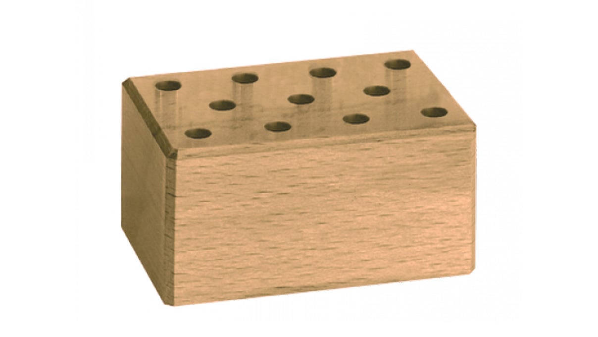 Bergeon 6675-S Wooden stand for gold testing sticks