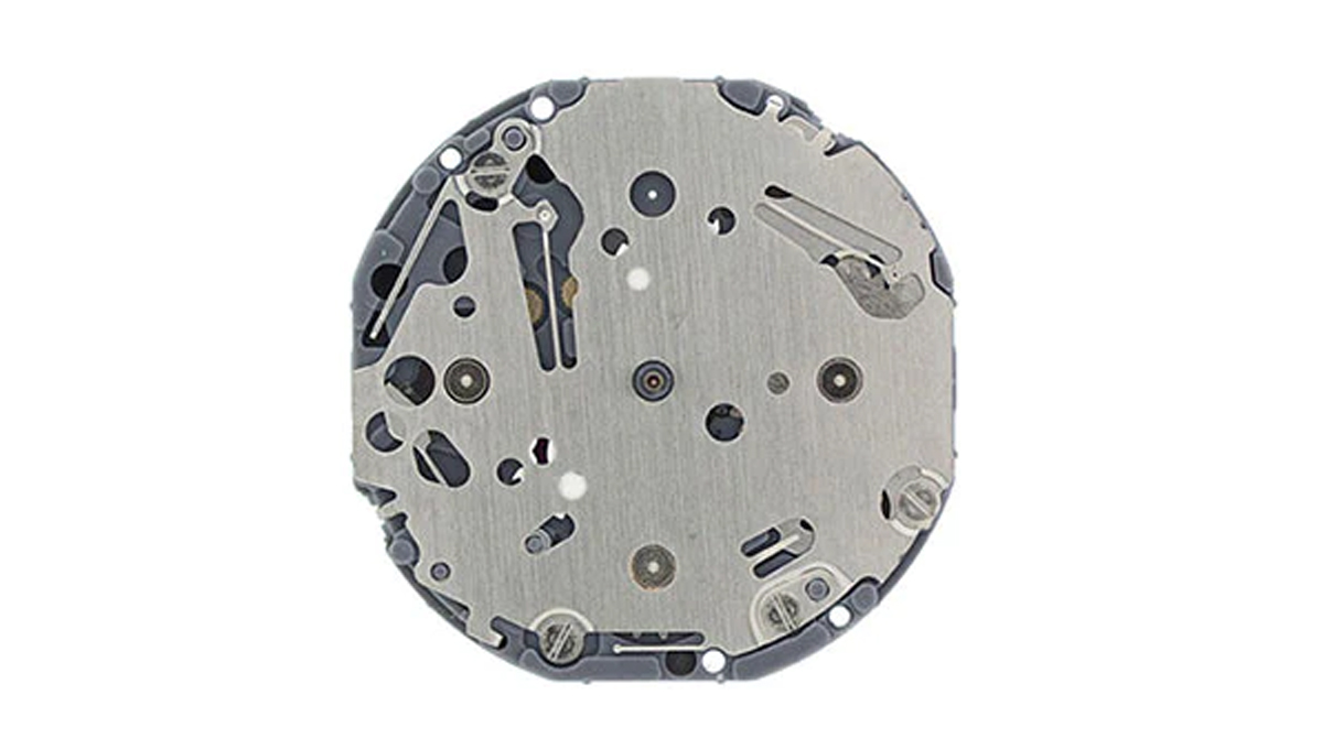 AU-Werk Shiojiri (Seiko SII) VH63 10 1/2''' DATE3 SS, 3 EYES (371 | SR920SW)