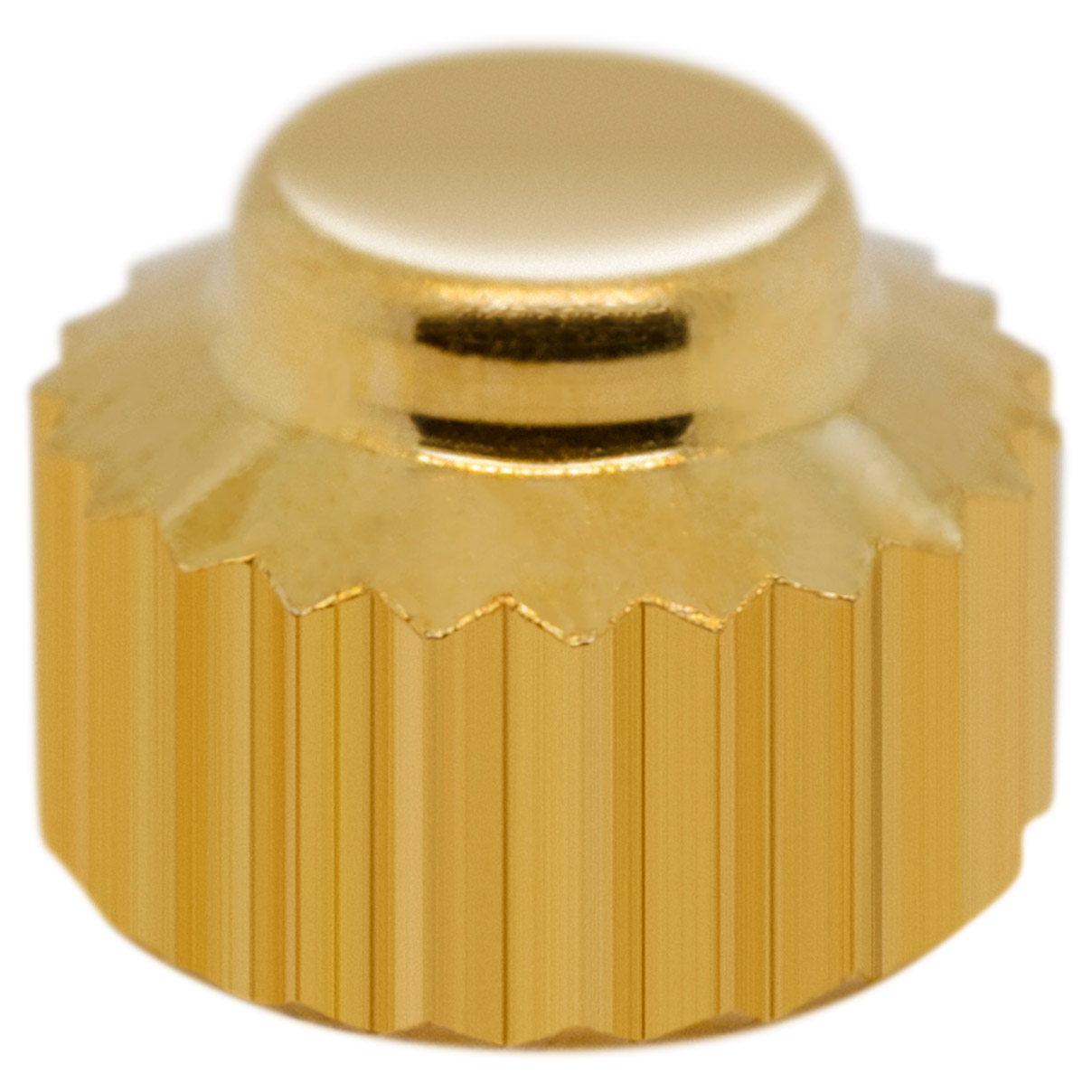 Crown Cabochon Flat 919 CF, 3 Micron yellow, Ø 4,0, Tube 2,0, thread 0,90, waterproof