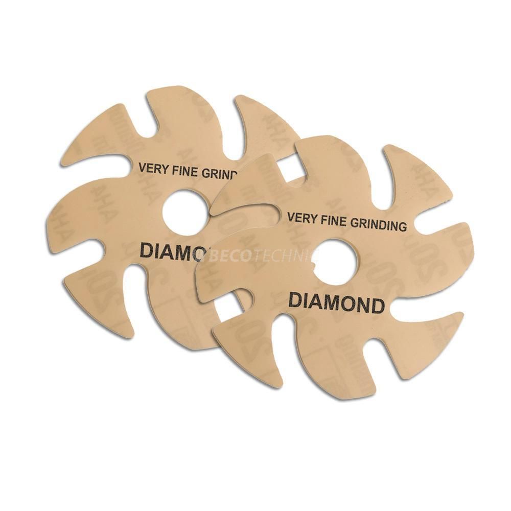 Jooltool 3M microfinishing diamond abrasives, 20 µm, Ø 75 mm, 2 pieces