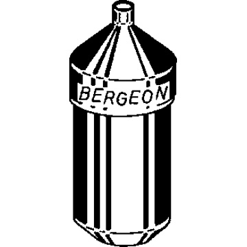 Bergeon 2835-C Adjustable jaws for watch cases with holes