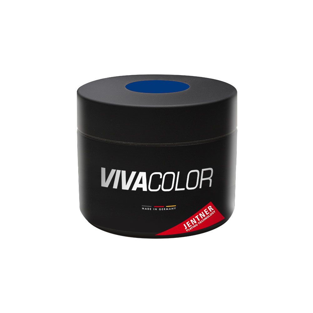 Vivacolor Pure Blue, 10 g, lichtuithardende acrylaathars voor het decoratief coaten van oppervlakken