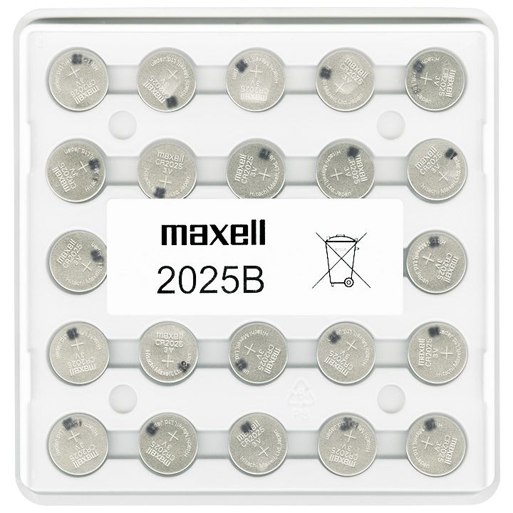 Maxell Lithium battery CR 2025 bulkpacking 2025CRMB