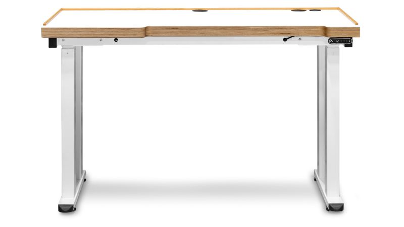 Workstation Ergolift Heavy Duty, worktop 120 x 65 x 4 cm, multiplex ...