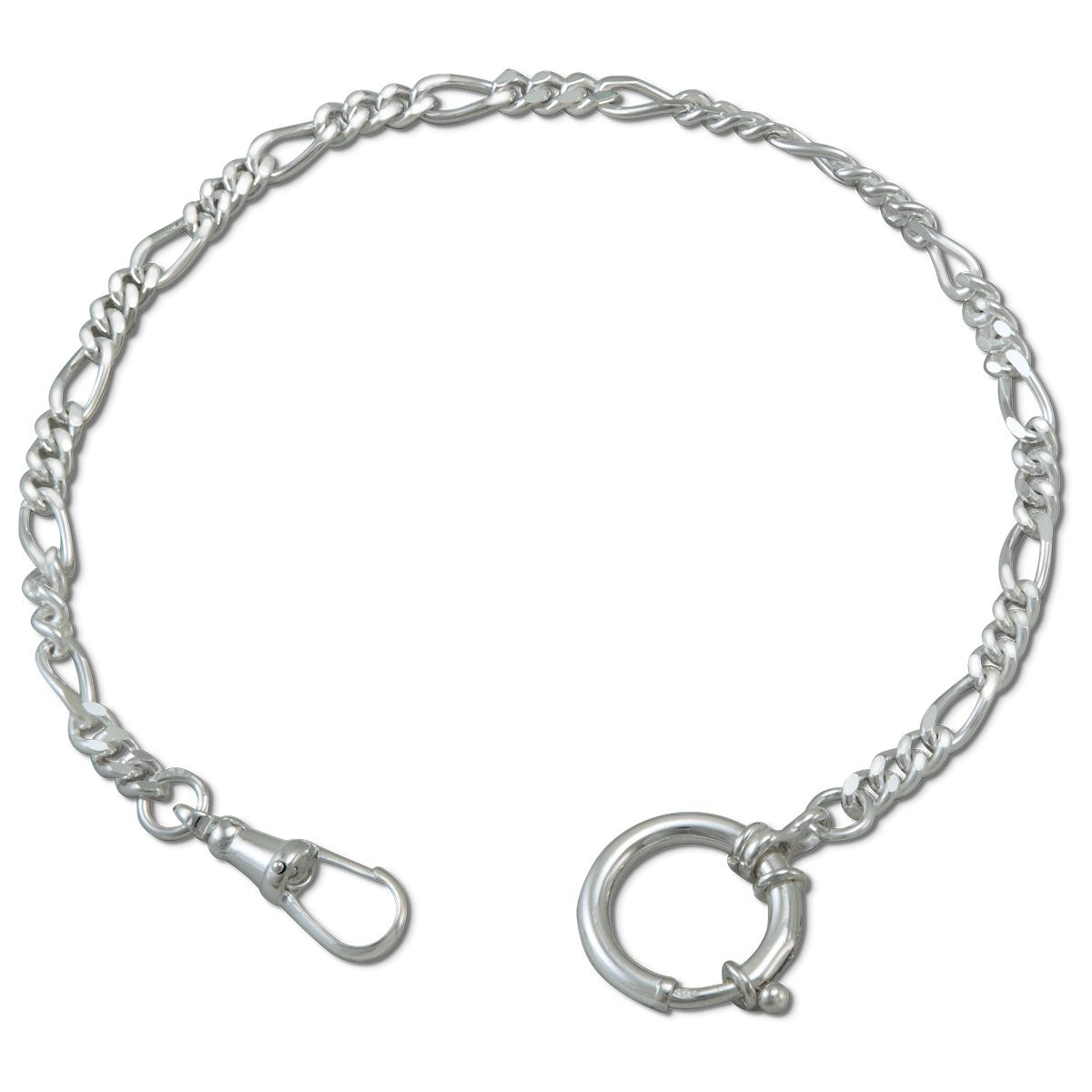 Pocket watch chain, 925/ silver, length 25 cm 840710