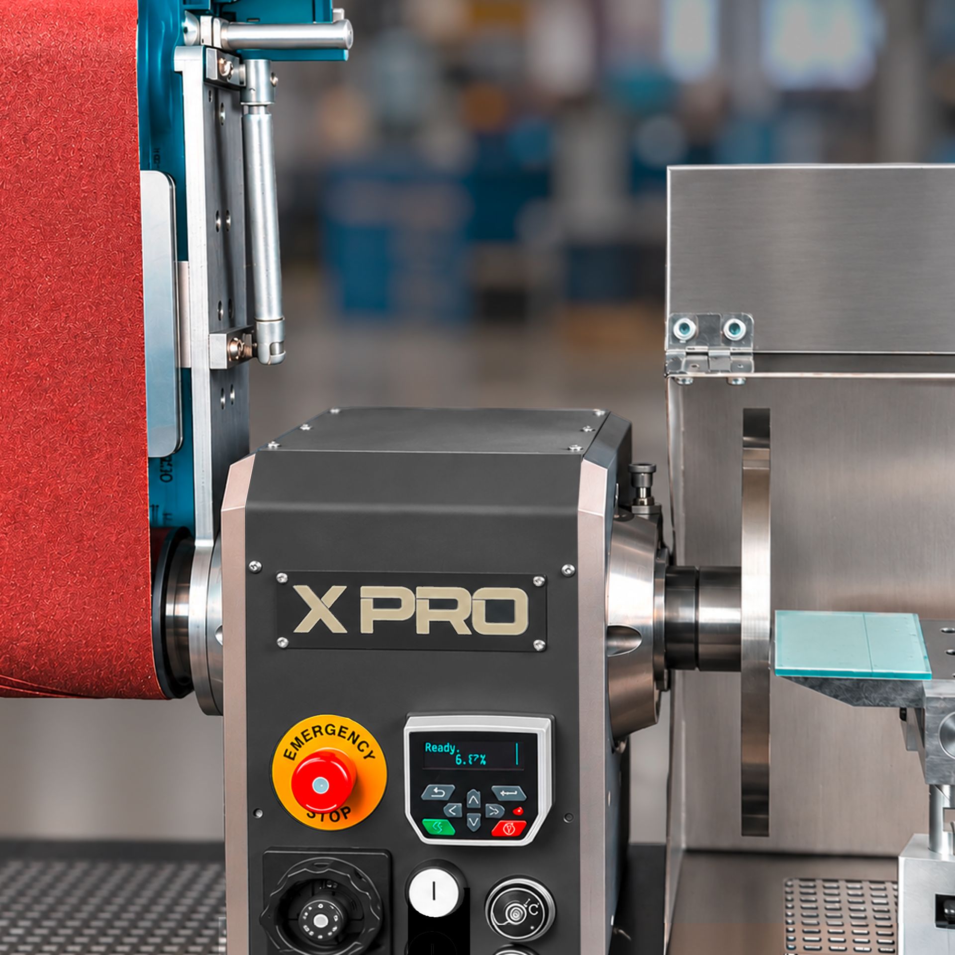 3D lapping table mounted on the XPRO