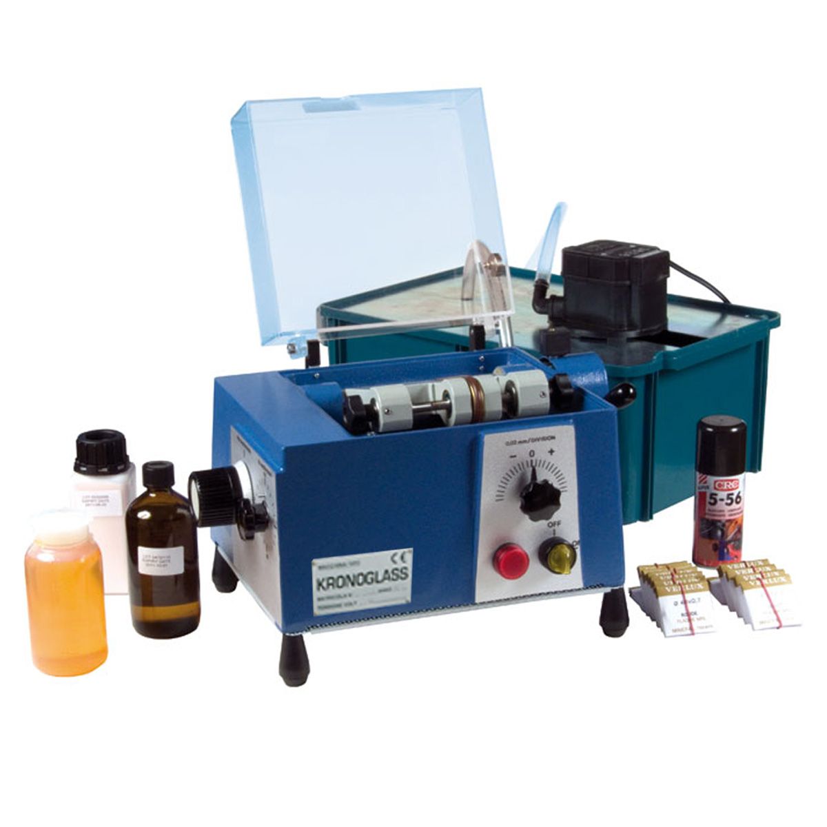 Glass grinding machine with geared motor incl. basic equipment 313400